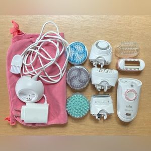 Braun Silk Epil 9 - deluxe epilator and exfoliator set